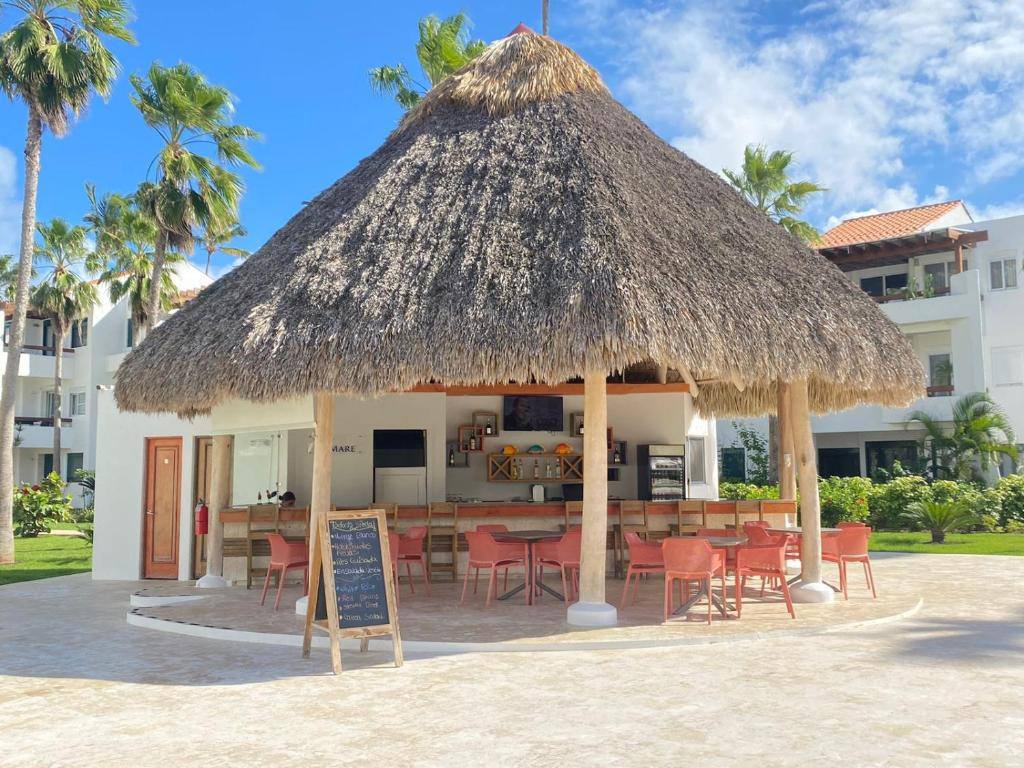 Stanza Mare Beach Front: Restaurant