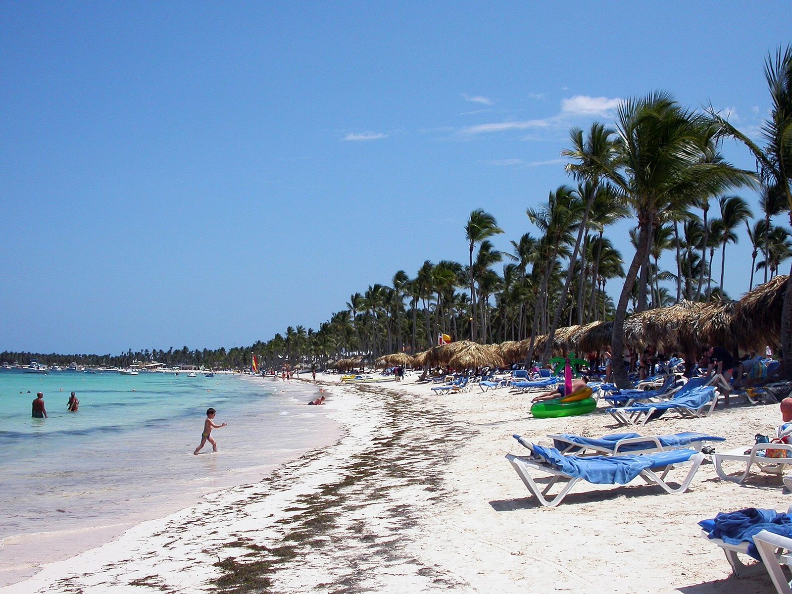 Beach and resort loungers, Punta Cana